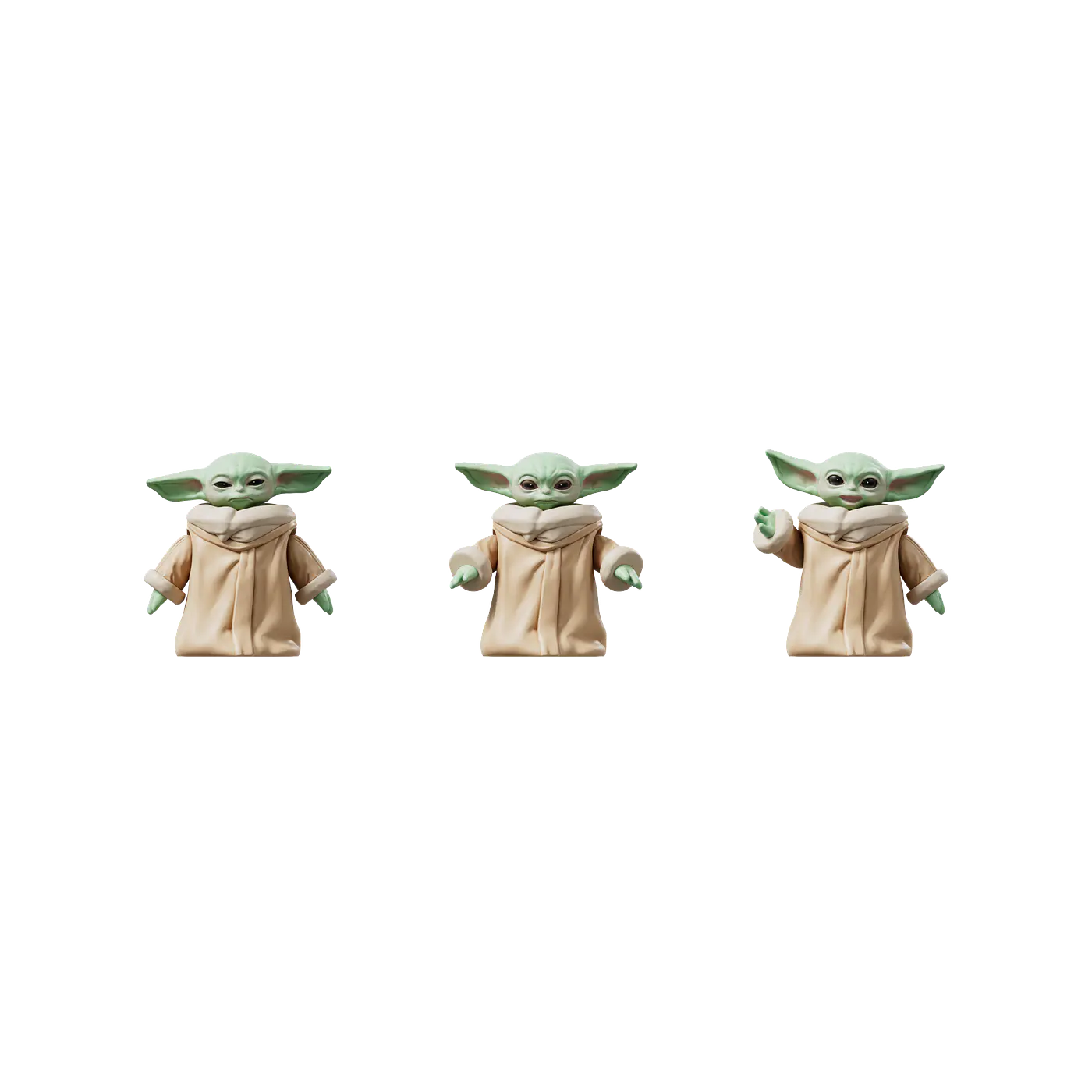 Figura Blokees Star Wars | Champion Class | CC05 | Din Djarin & Grogu