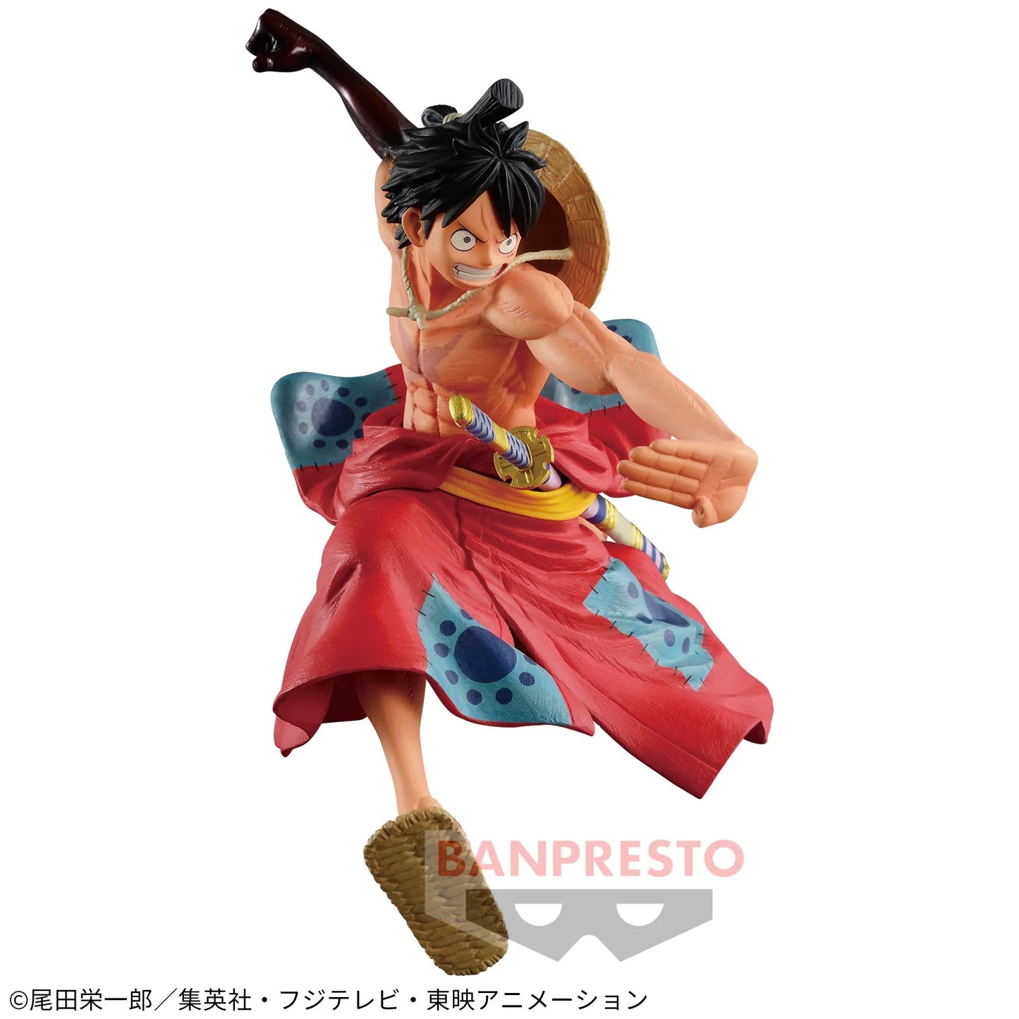 Figura Monkey D Luffy BATTLE RECORD COLLECTION Banpresto