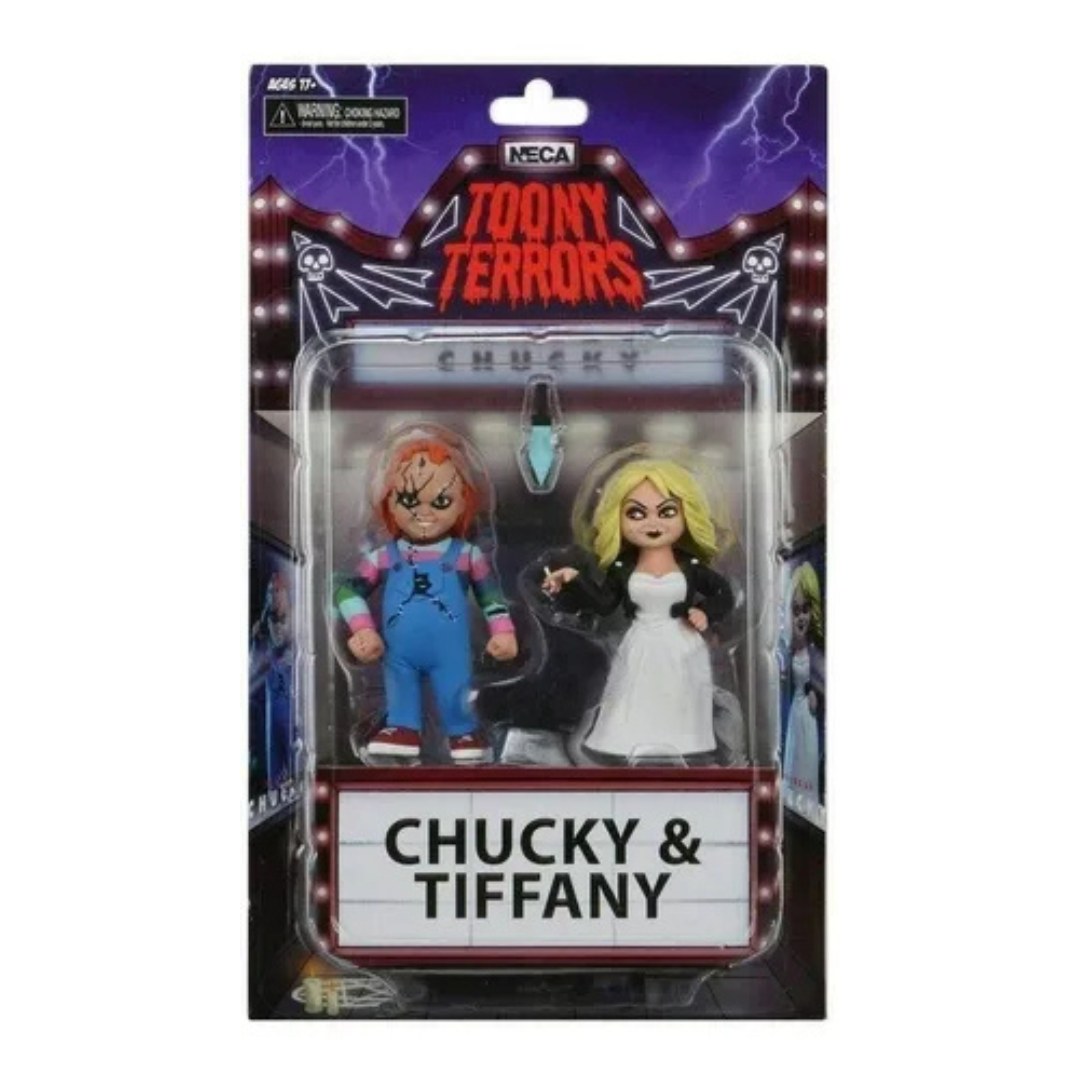 Figura De Chucky Y Tiffany Toony Terrors Neca