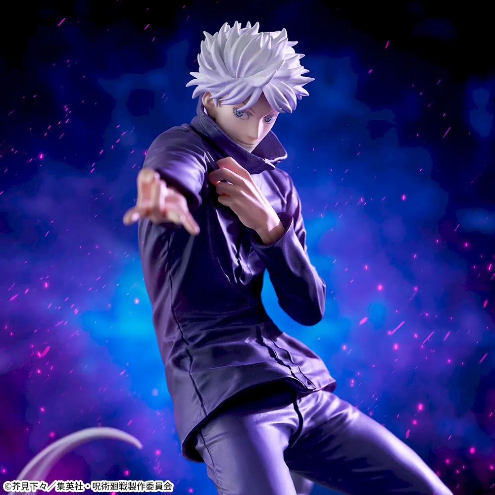 Figura Gojo Satoru Luminasta de Sega Jujutsu Kaisen Hollow Purple
