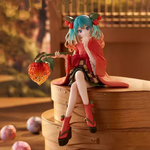 Figura Vocaloid Hatsune Miku Flor Hada Fideos Tapón - Hoozuki FuRyu