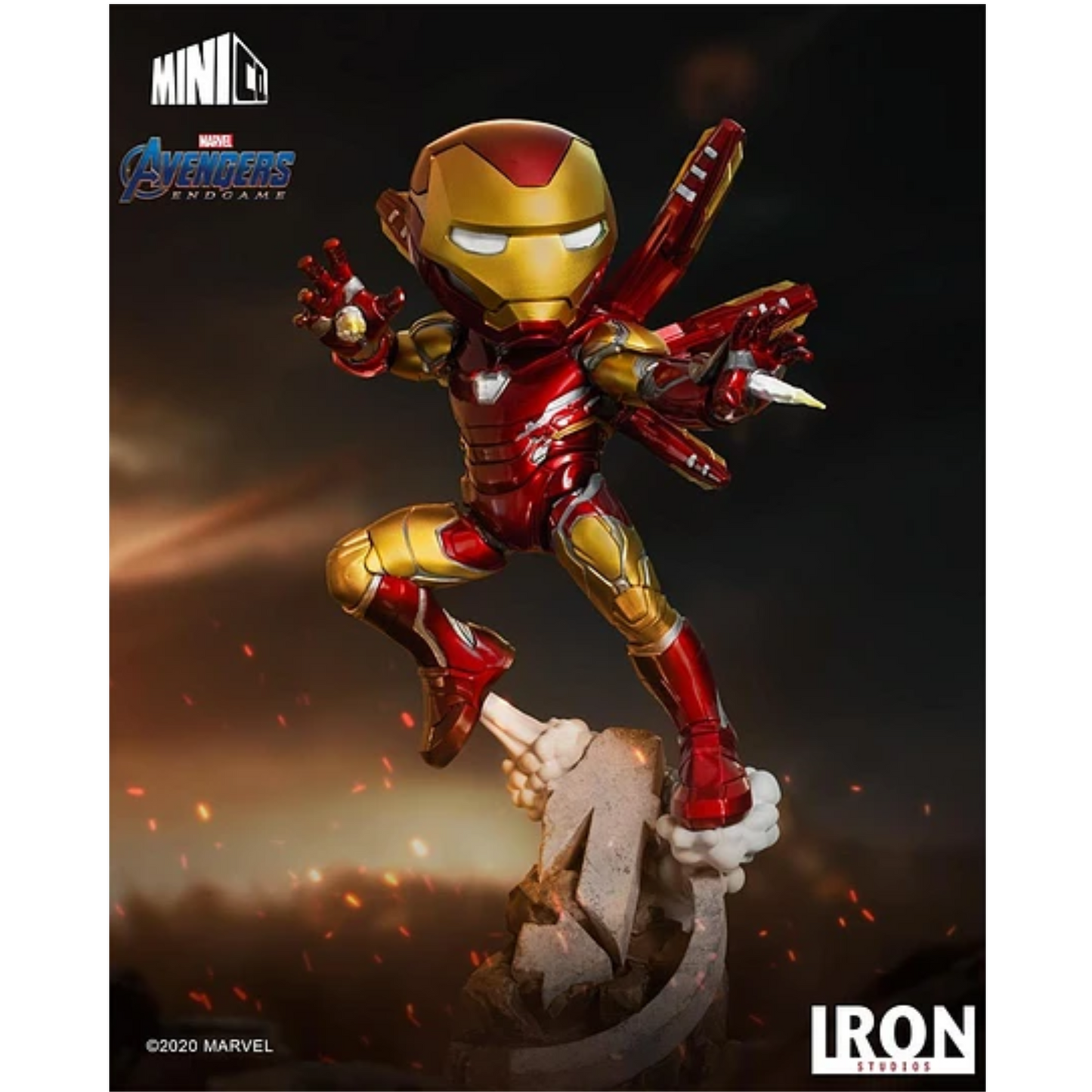 Figura Irion Studio Iron Man Minico - Marvel