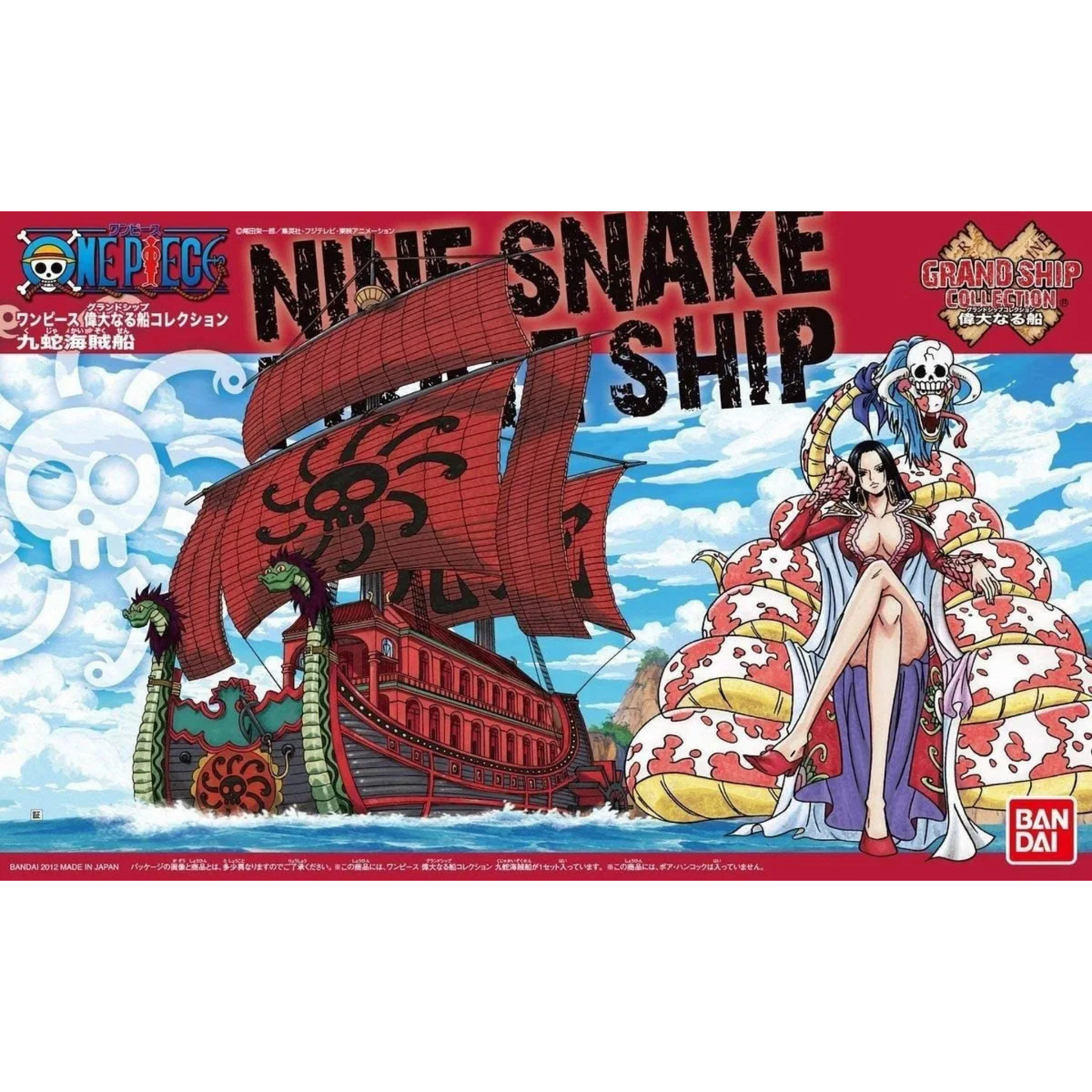 Model Kit Barco de One Piece Boa Hankot