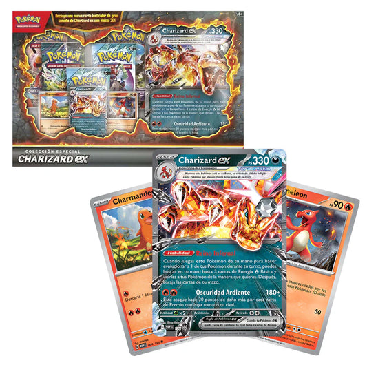 Set Cartas Pokemon Charizard EX
