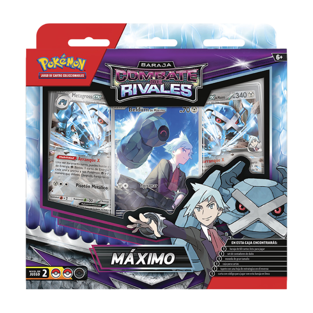 Cartas Pokemon Rival Battle Deck - Steven Español