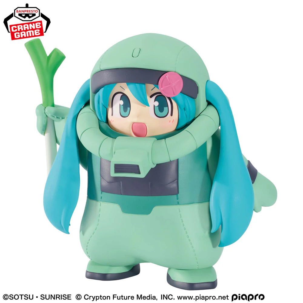 Figura Gundam 45th×Hatsune Miku - Zaku Costume Hatsune Miku