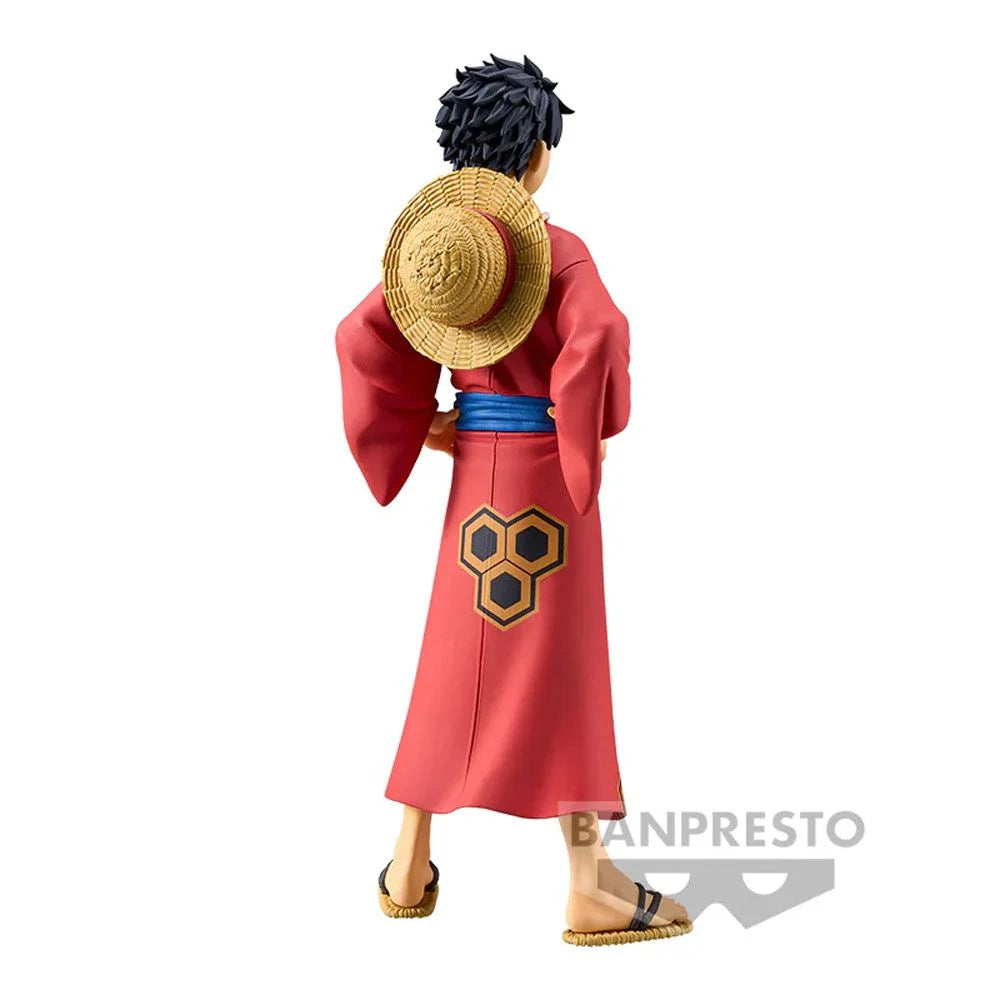 Figura One Piece DXF The Grandline Series Wanokuni - Monkey D Luffy Yukata