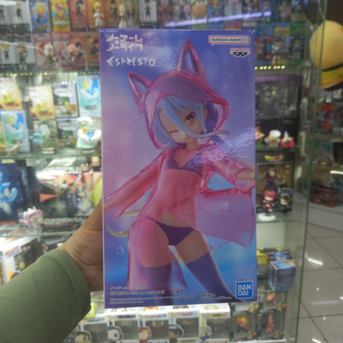 Figura Banpresto SHIRO GLITTERY RAINCOAT NO GAME NO LIFE