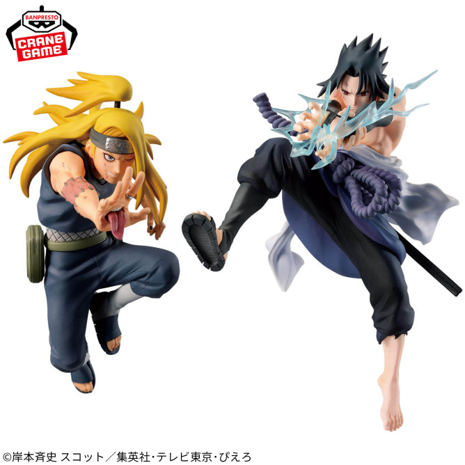 Figura Banpresto -NARUTO 72 series- 40 VIBRATION STARS-DEIDARA & UCHIHA SASUKE-