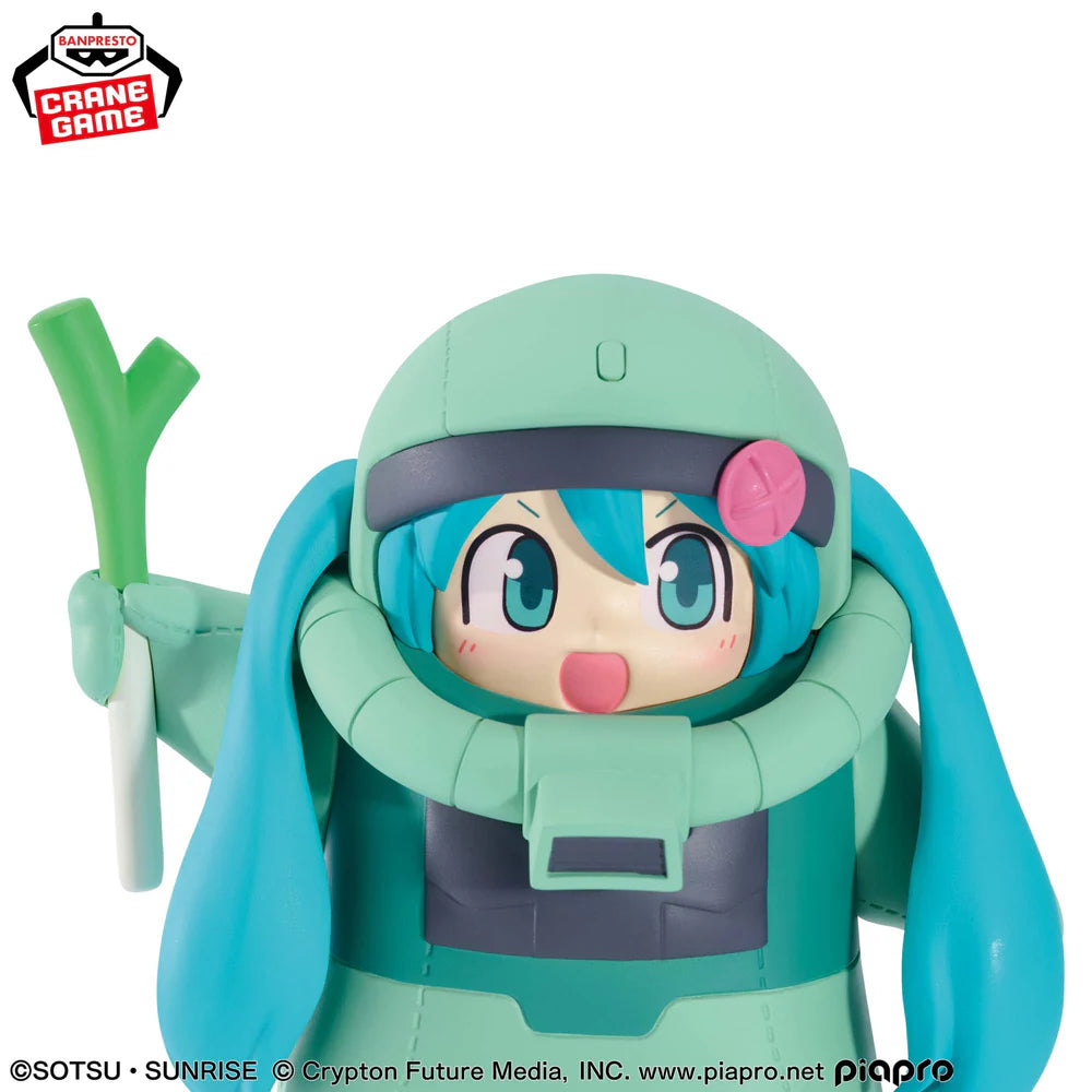 Figura Gundam 45th×Hatsune Miku - Zaku Costume Hatsune Miku
