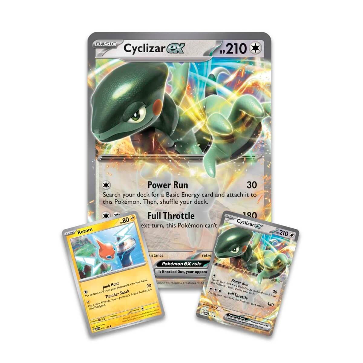 Set Pokemon Cyclizar ex Box ESPAÑOL