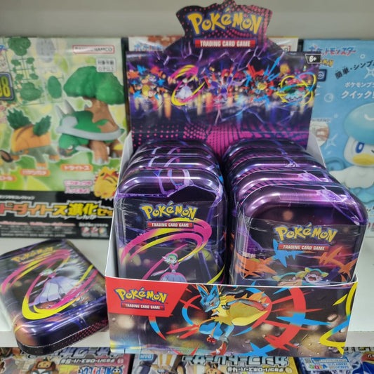 Lata Pokemon Mega Heroes - Mini Tin Sell Sheet INGLÉS