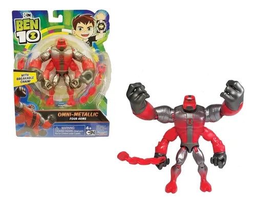 Figura de acción de Ben 10 Cuatro brazos