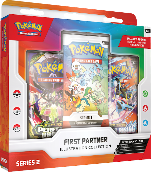 Pokémon TCG – First Partners Illustration Collection – Series 2 Español