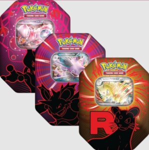 Lata Pokemon Team Rocket Tin ESPAÑOL