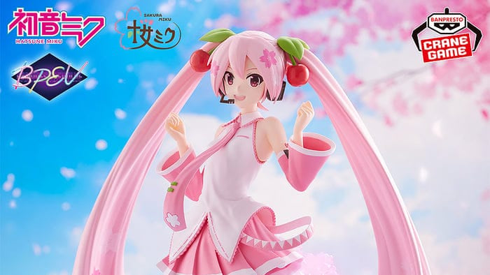 Figura Banpresto BPEV - Hatsune Miku Banpresto Evolve - Sakura Miku