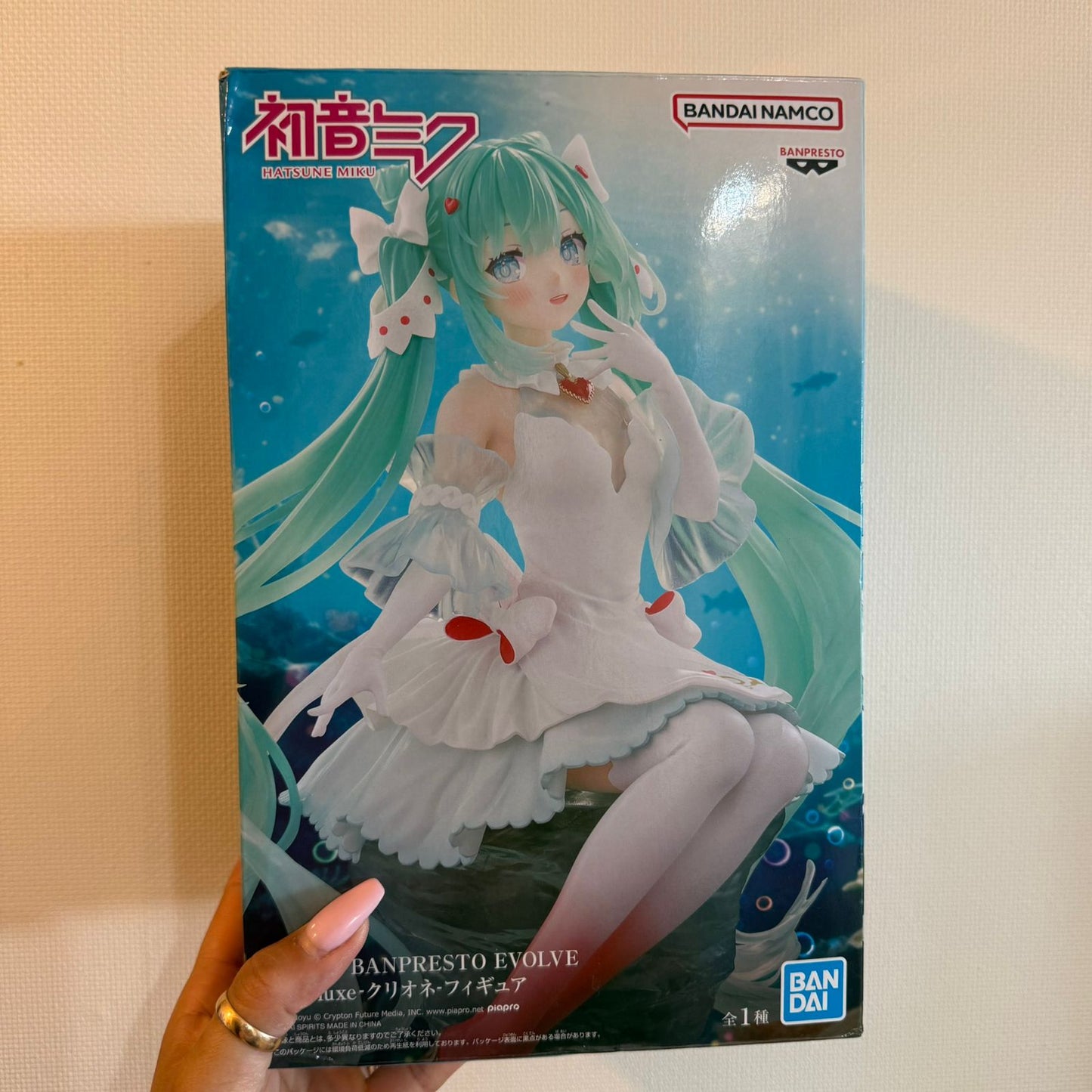 Figura Hatsune Miku BANPRESTO EVOLVE Clearluxe Clione