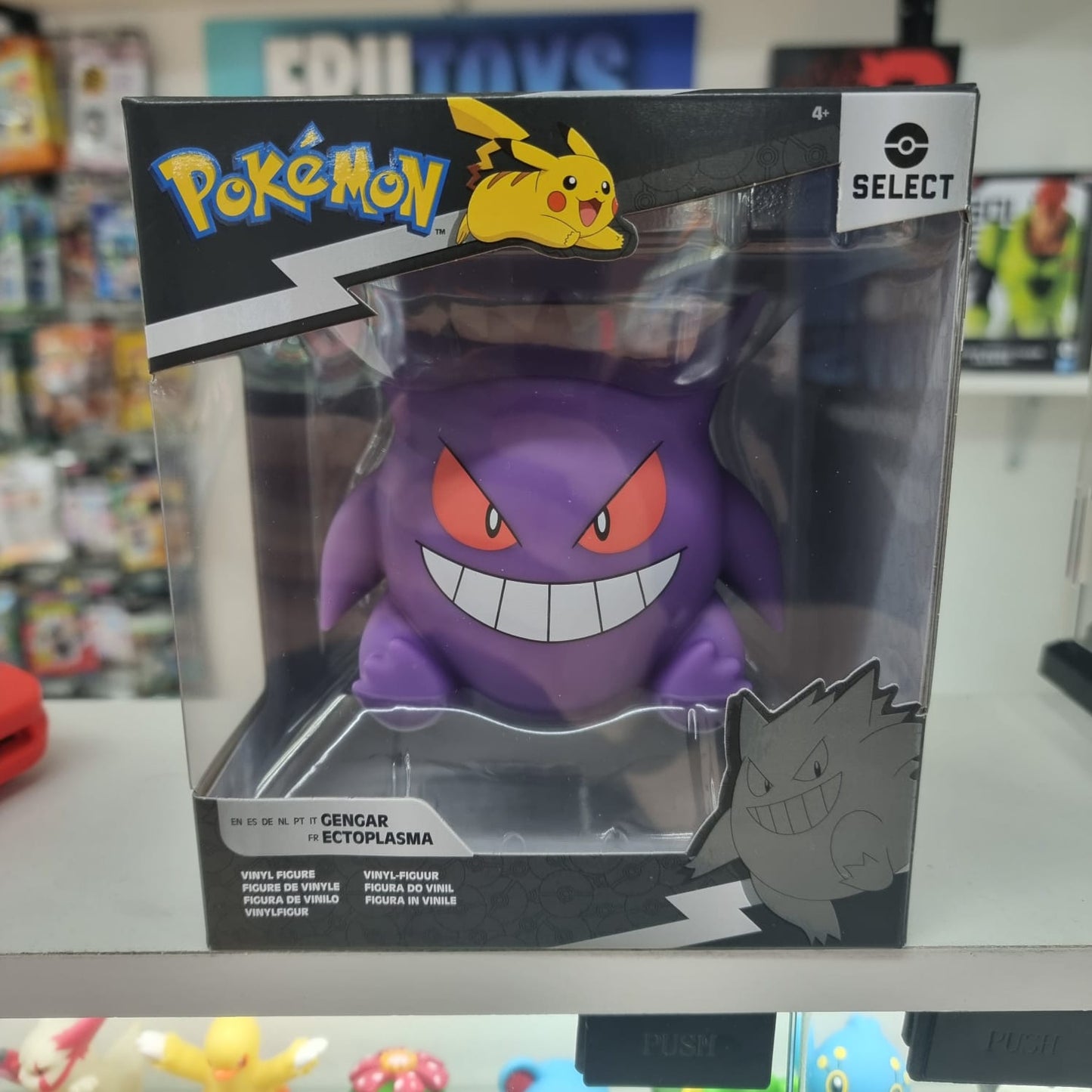 Figura Select Pokemon Gengar