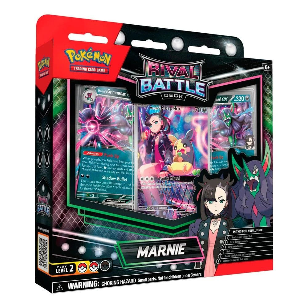 Cartas Pokemon Rival Battle Deck - Marnie/Steven INGLÉS
