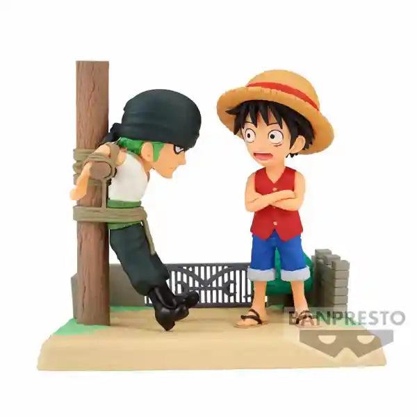 Figura WCF One Piece Stories Luffy y Zoro