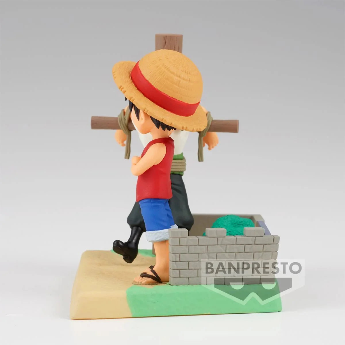 Figura WCF One Piece Stories Luffy y Zoro