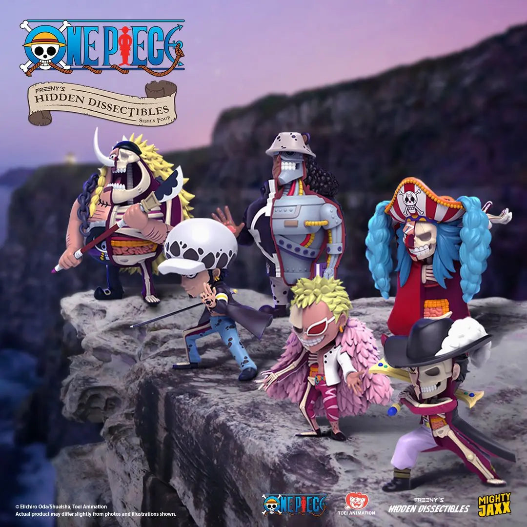 Figuras One Piece Blind Box - Hidden Dissectibles - Shichibukai