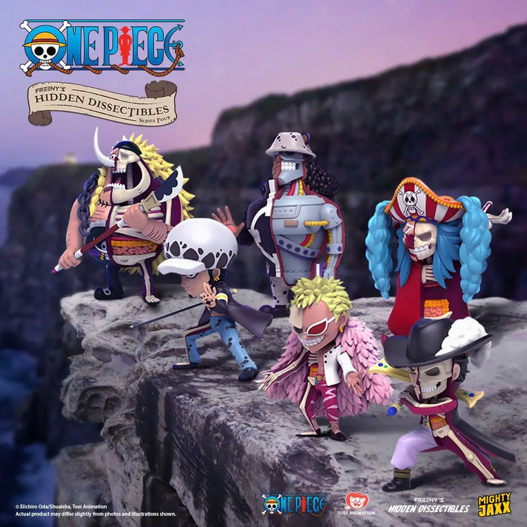 Figuras One Piece Blind Box - Hidden Dissectibles - Shichibukai
