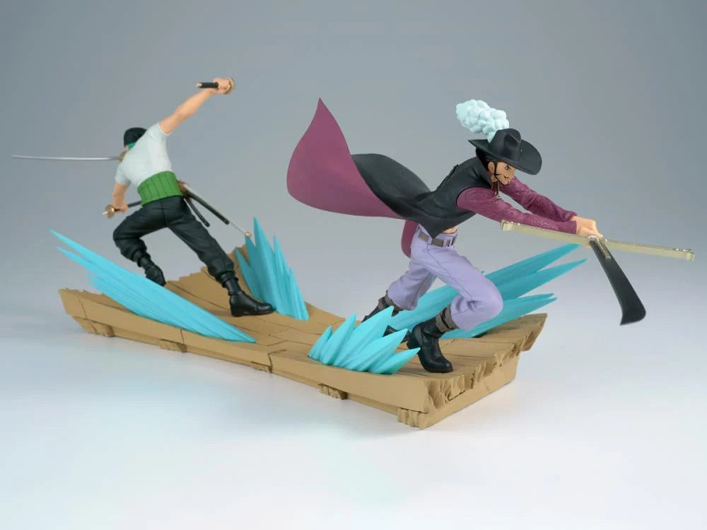 Figura Banpresto One Piece Senkozekkei Dracule Mihawk