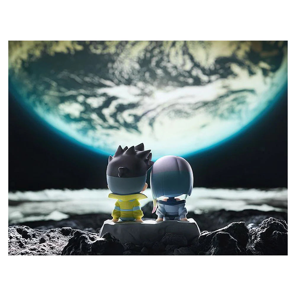 Figura David and Lucy to the moon