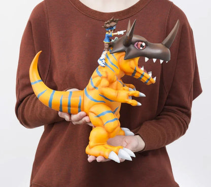 Figura Digimon Adventure Greymon & Taichi Yagami - Series MEGAHOUSE