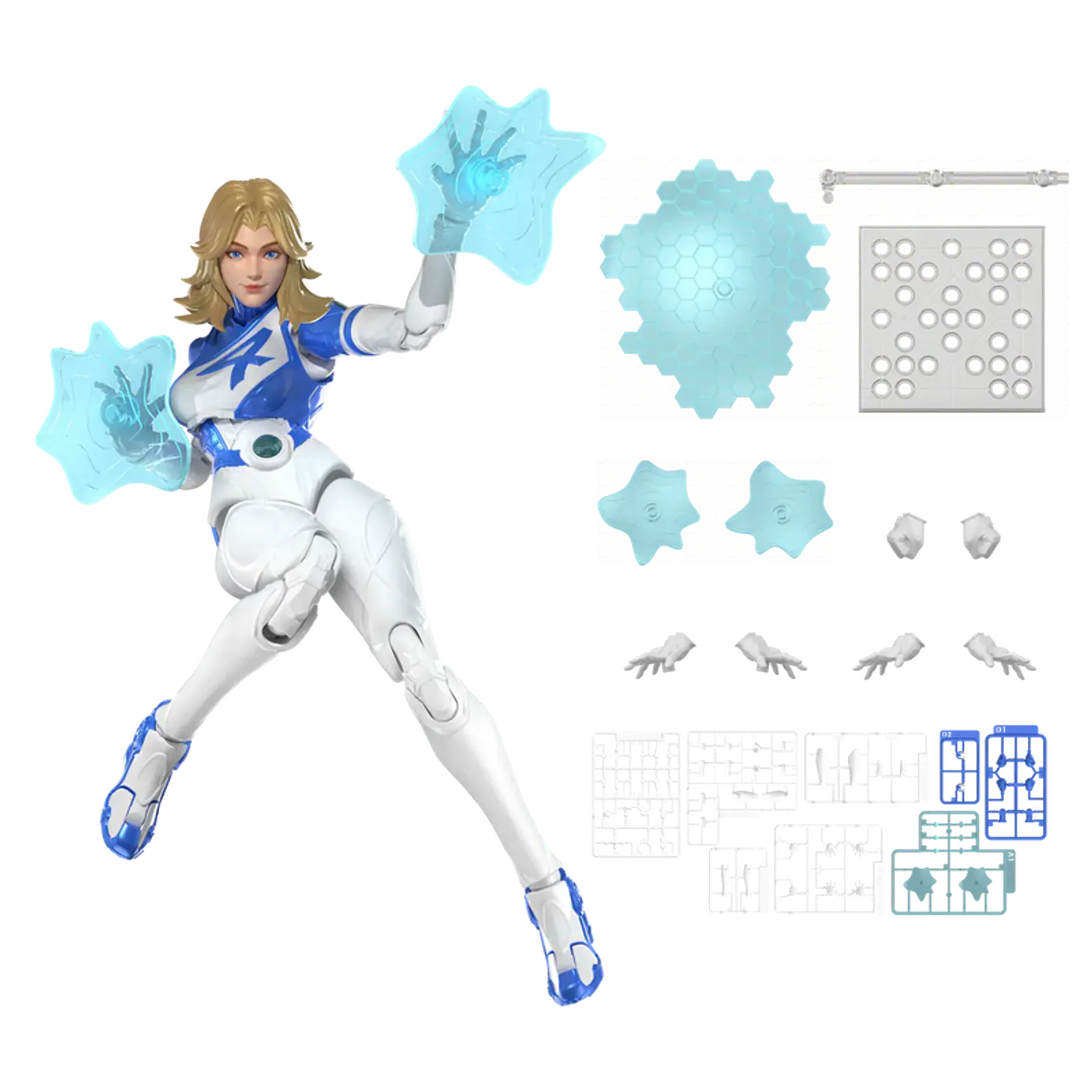 Figura Blokees Figures  Marvel  Rivals  Champion Class 11 | INVISIBLE WOMAN™
