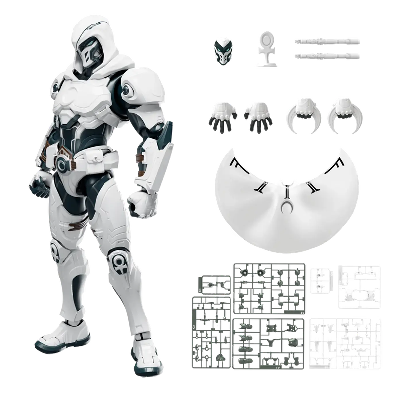Figuras - Blokees Figures  Marvel  Rivals  Champion Class 10 - MOON KNIGHT™