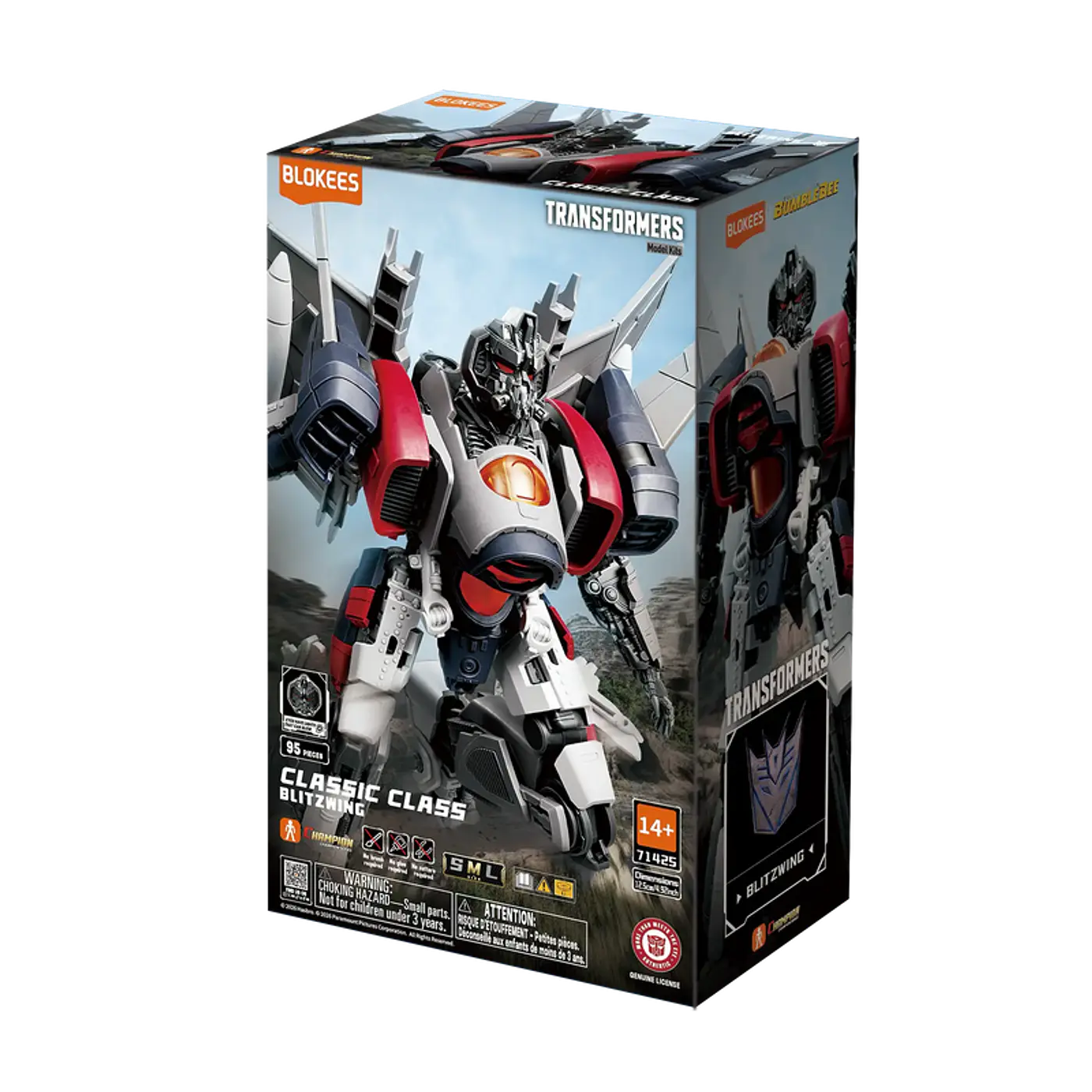 Blokees | Classic Class 25 | Dark of the Moon | Blitzwing