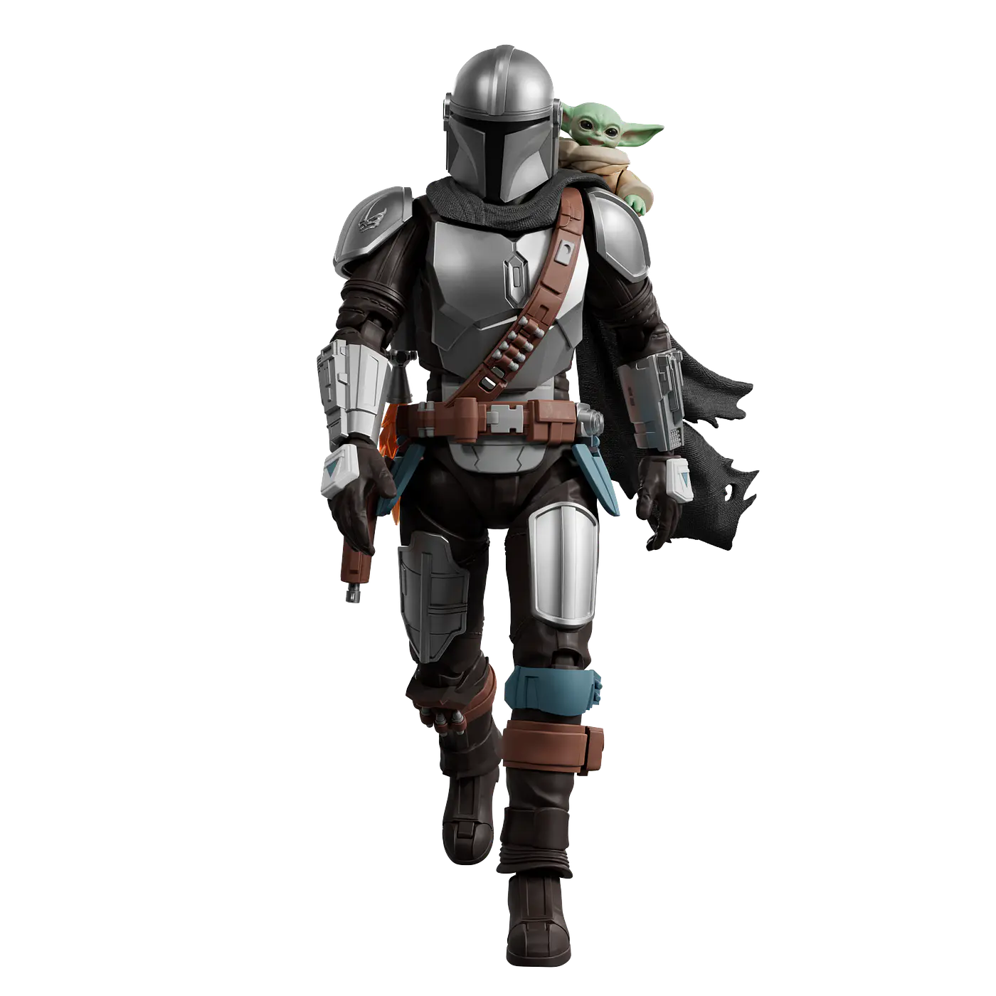 Figura Blokees Star Wars | Champion Class | CC05 | Din Djarin & Grogu