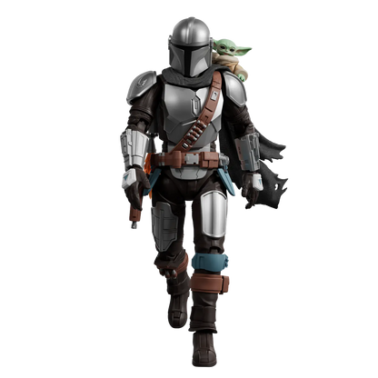 Figura Blokees Star Wars | Champion Class | CC05 | Din Djarin & Grogu