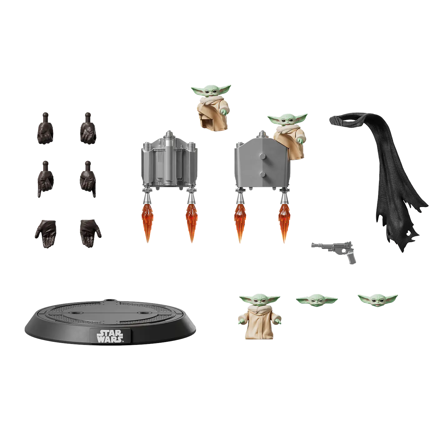 Figura Blokees Star Wars | Champion Class | CC05 | Din Djarin & Grogu