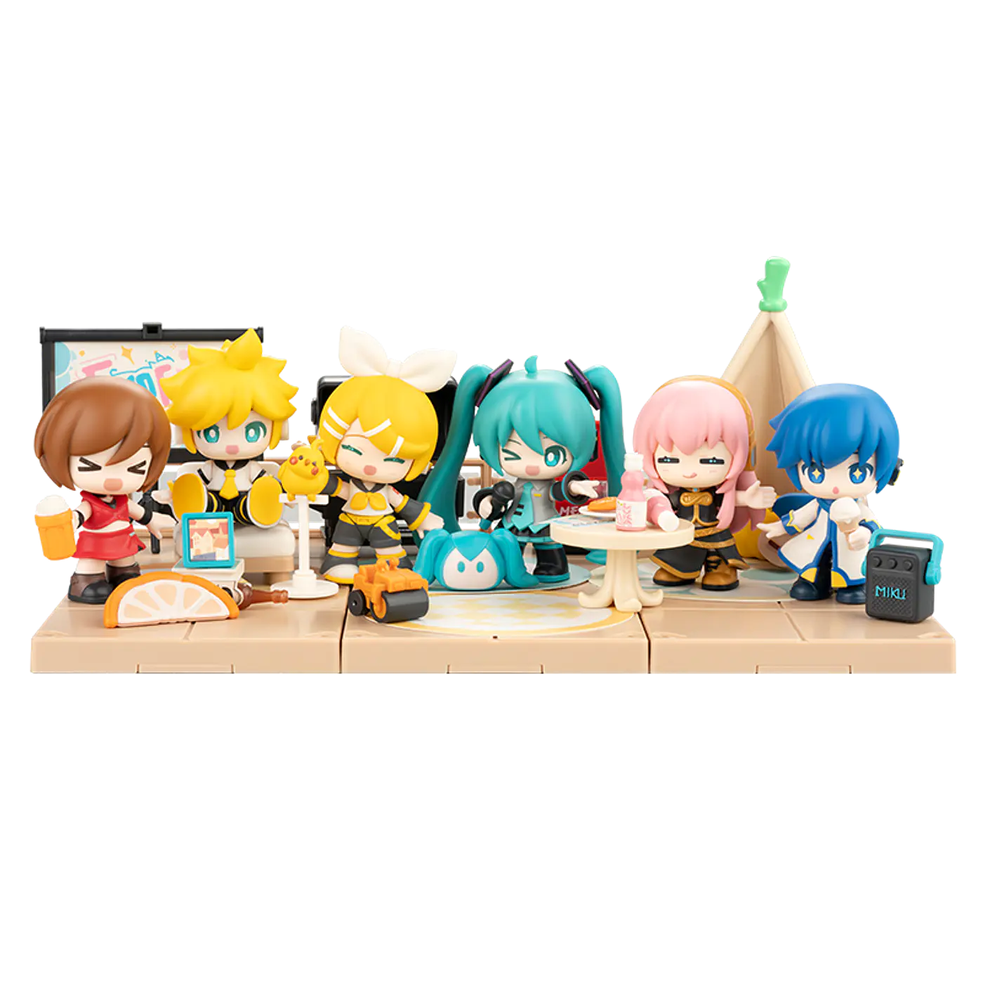 Blokees Figures - Hatsune Miku DaaVibe 01 Terrace Party - Figura Al Azar