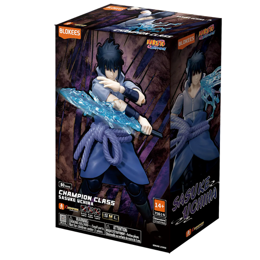 Figura Blokees  Naruto Shippuden | Champion Class 04 | Sasuke Uchiha