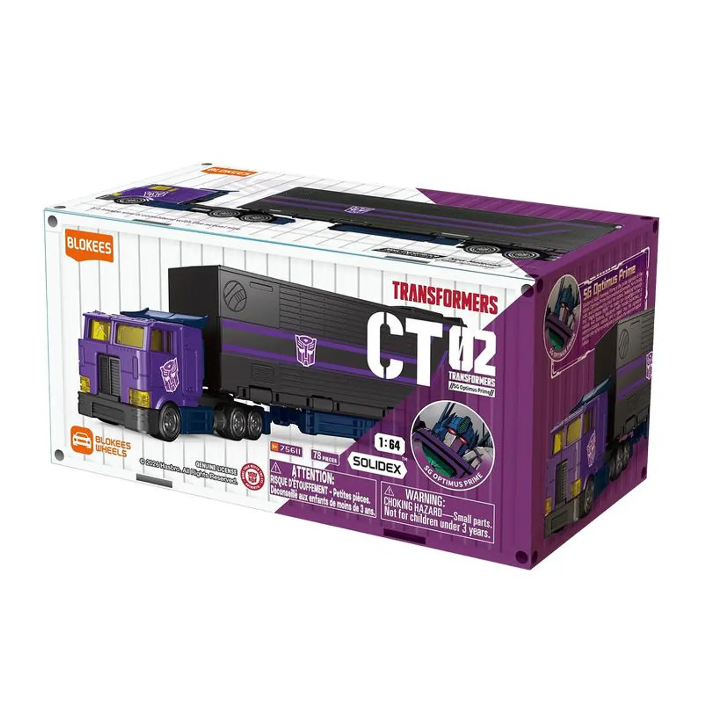 Figura Blokees - Transformers CT02 SG Optimus Prime