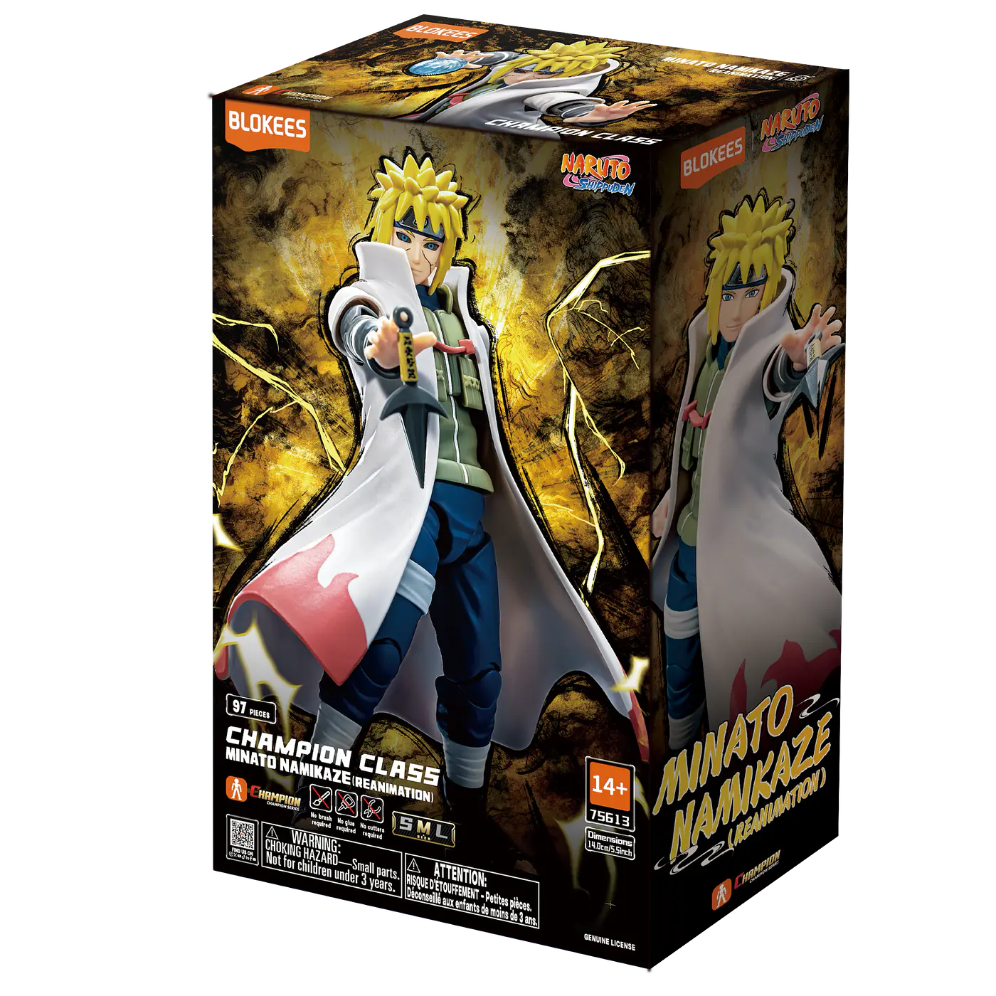 Figura Blokees Naruto Shippuden | Champion Class 03 | Minaato Namikaze