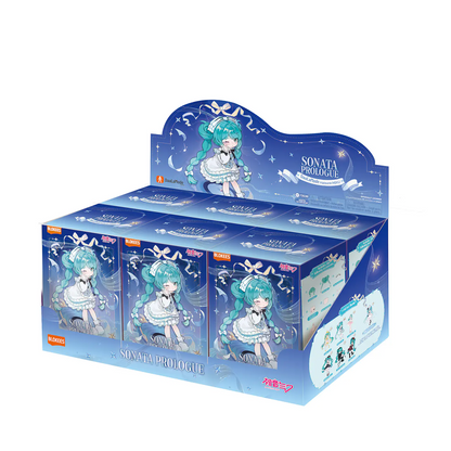 Figura Blokees  Hatsune Miku | DaaLaMode Series 01 Sonata Prologue | Caja 6 Figuras Al Azar