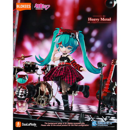 Figura Blokees  Hatsune Miku | DaaLaMode Series 01 Sonata Prologue | Caja 6 Figuras Al Azar