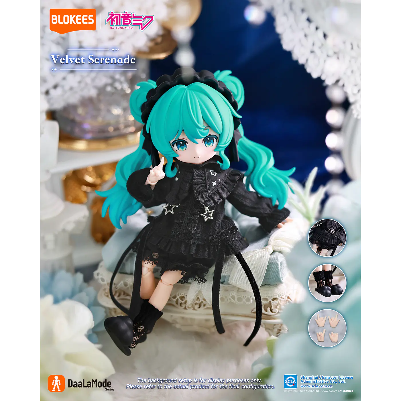 Figura Blokees  Hatsune Miku | DaaLaMode Series 01 Sonata Prologue | Caja 6 Figuras Al Azar