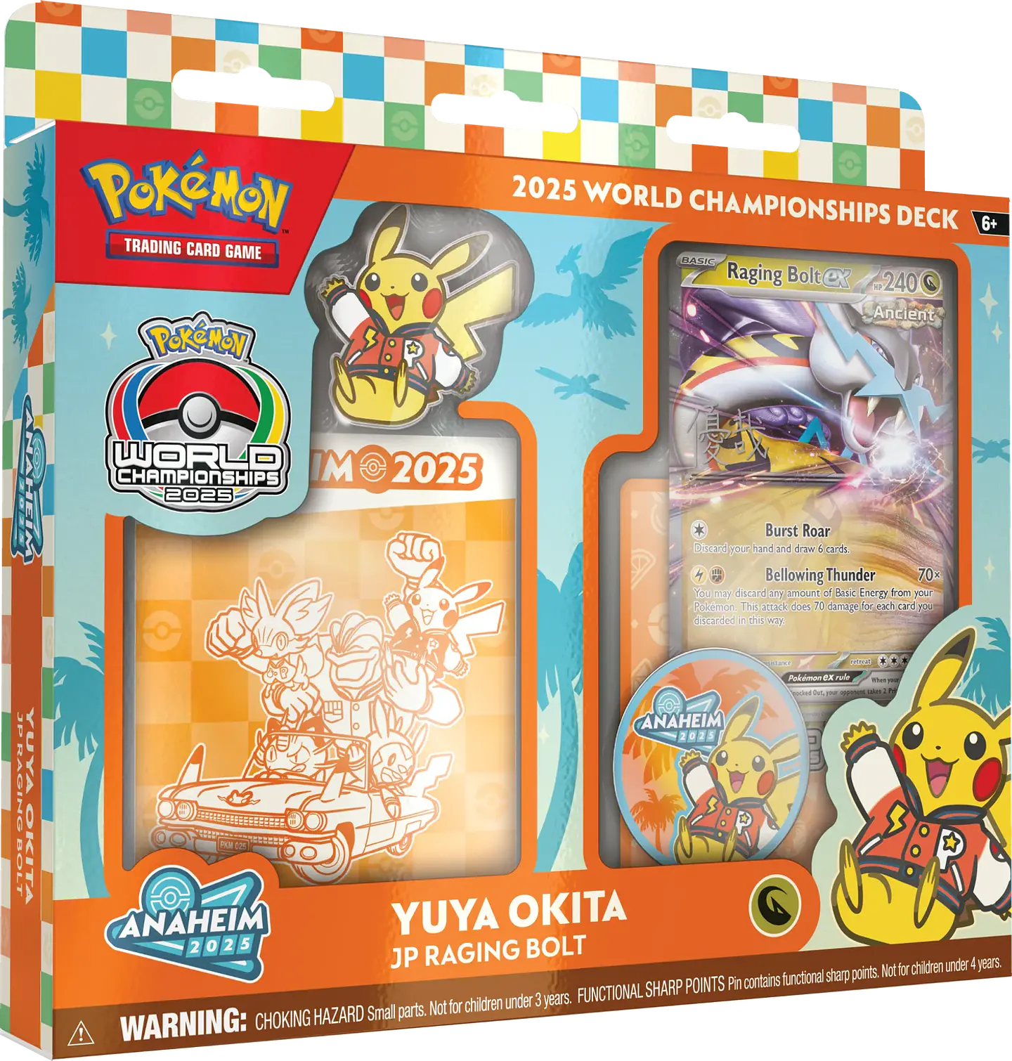 Pokémon Mazo YuYa Okita - World Championships Decks 2025 Anaheimv Ingles