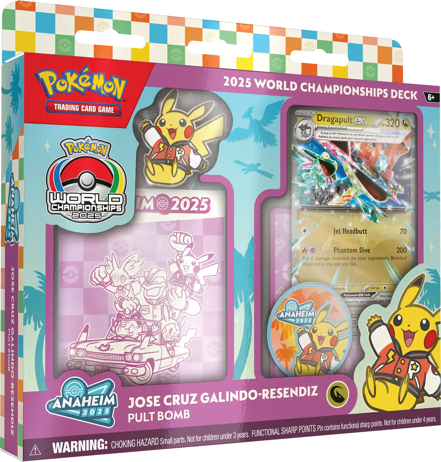 Pokémon Mazo Jose Cruz Galindo - Resendiz - World Championships Decks 2025 Anaheimv Ingles