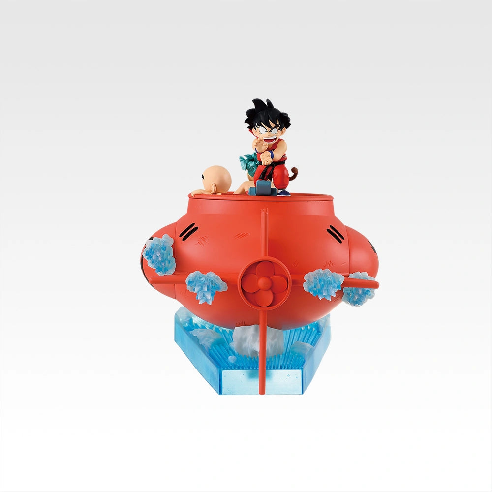 Figura Ichiban Kuji  - Premio D: Figura de Son Goku, Bulma y Krillin en submarino
