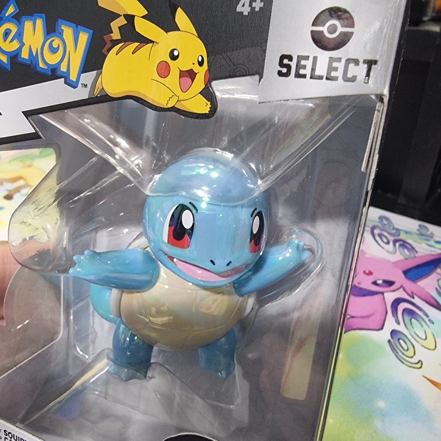 Figura Pokemon Select Squirtle Brillo