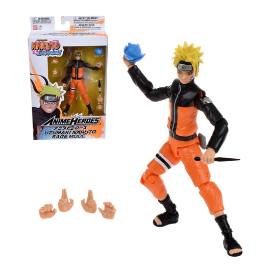 Figura Legendaria Anime héroes Naruto De Bandai - Uzumaki Naruto