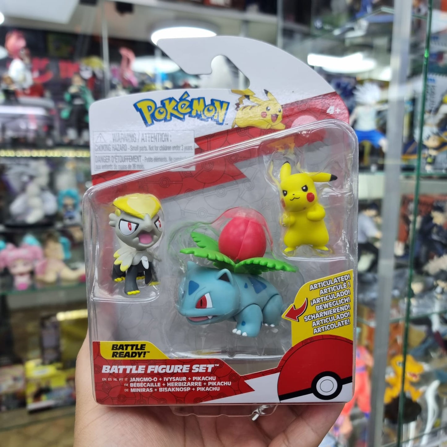 Set Pokemon Ivysaur + 2