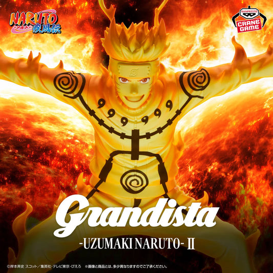 Figura Naruto Shippuuden - Uzumaki Naruto - Grandista